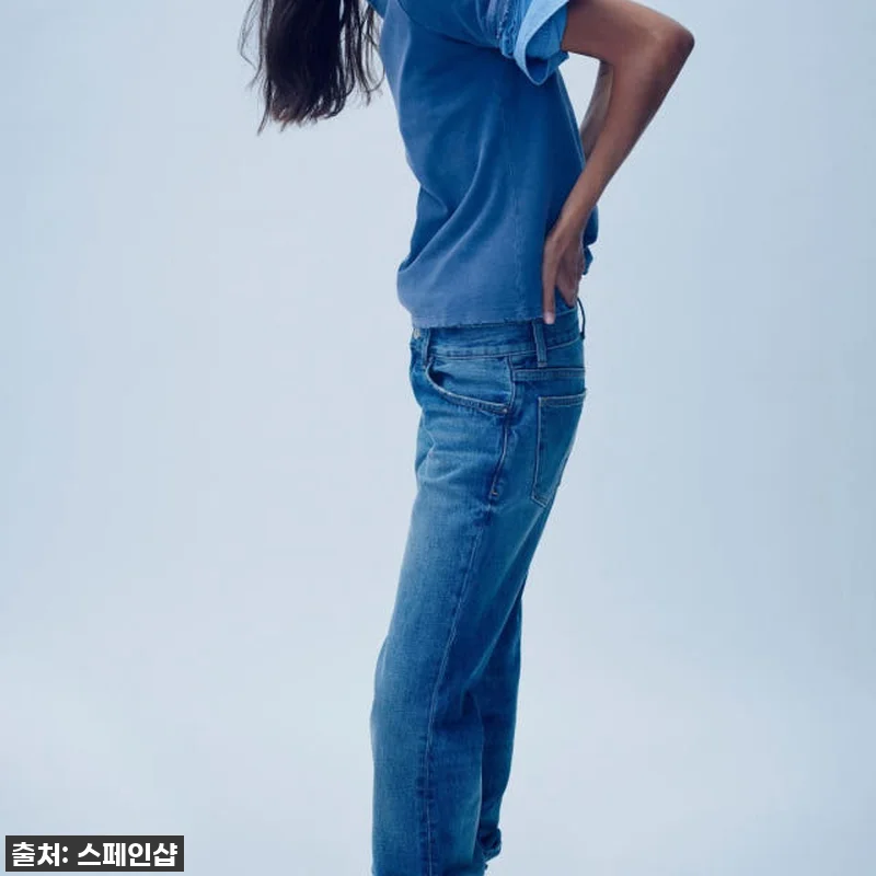 자라 빈티지 테크니컬 워시드 반팔 티 관련 이미지 1