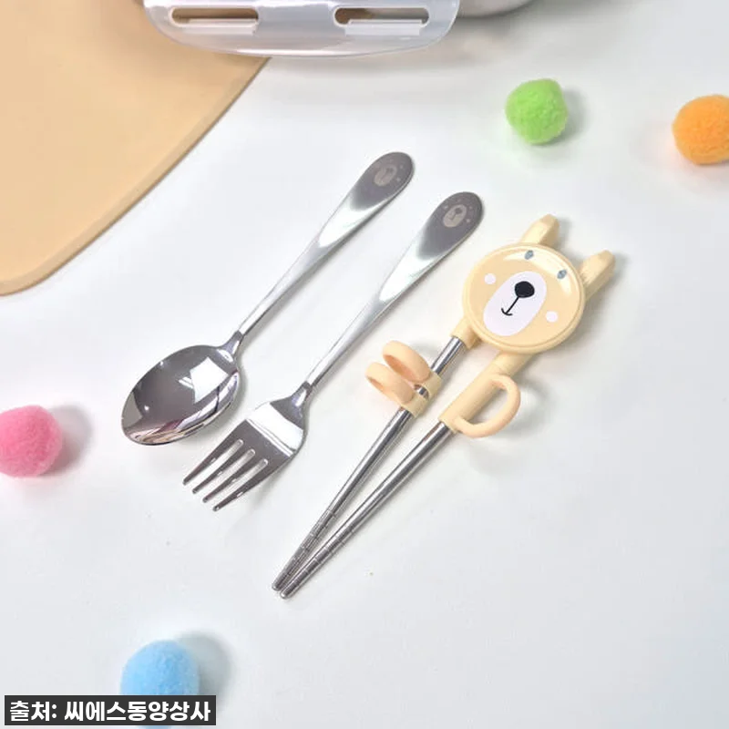 이슈템 등극! 키친유 베어 스텐 수저 관련 이미지 2