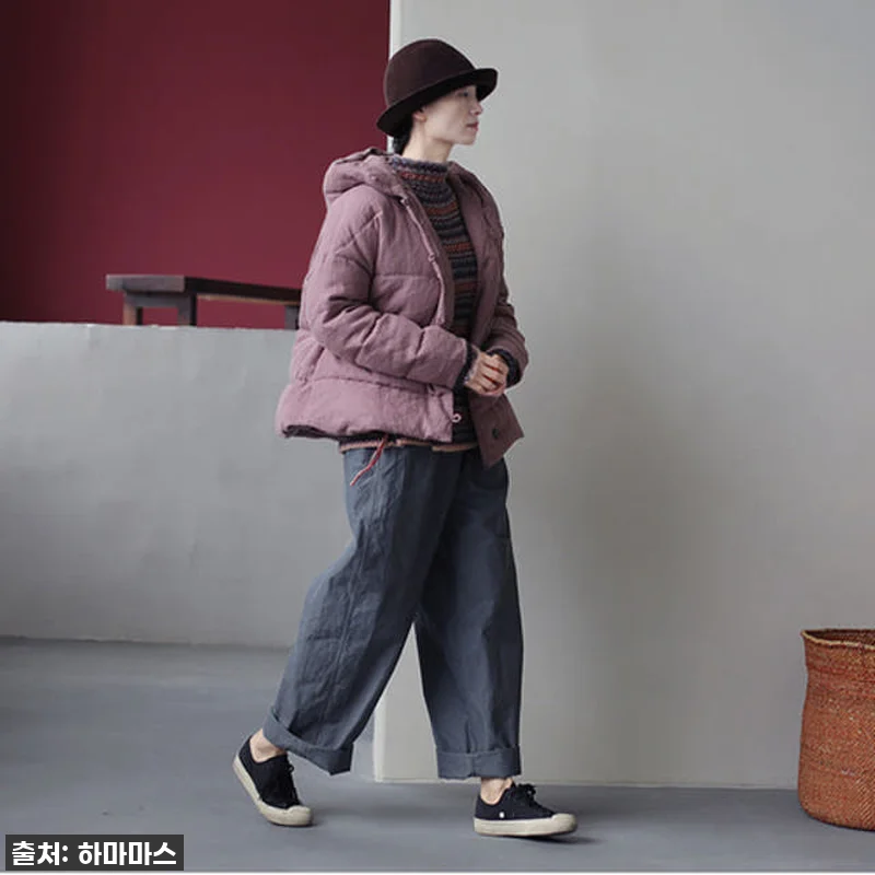 겨울 린넨 오리털점퍼, 이 가격에 품 관련 이미지 2