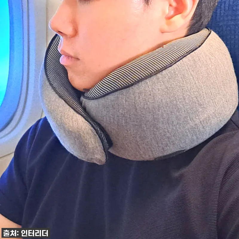 인생템 등극! 인터리더 여행용 목베개 관련 이미지 3