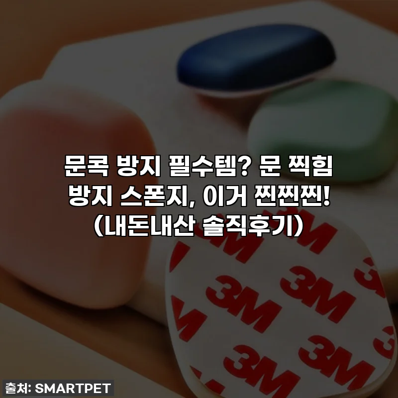 문콕 방지 필수템? 문 찍힘 방지 스폰지, 이거 찐찐찐! (내돈내산 솔직후기)