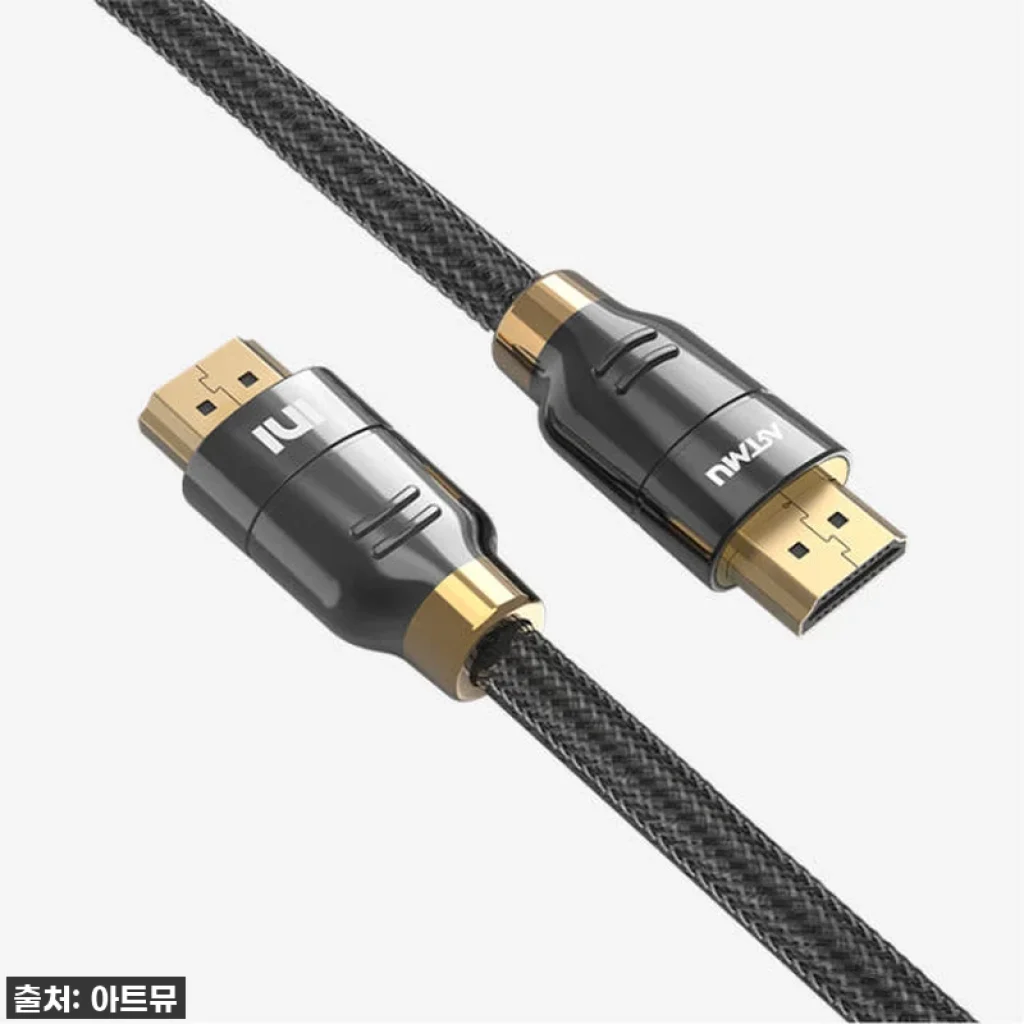 이슈템 떴다! HDMI 2.1 케이블, 아트뮤 메탈릭 3m으로 우리 집 거실이 극장 됐어요! (찐후기)