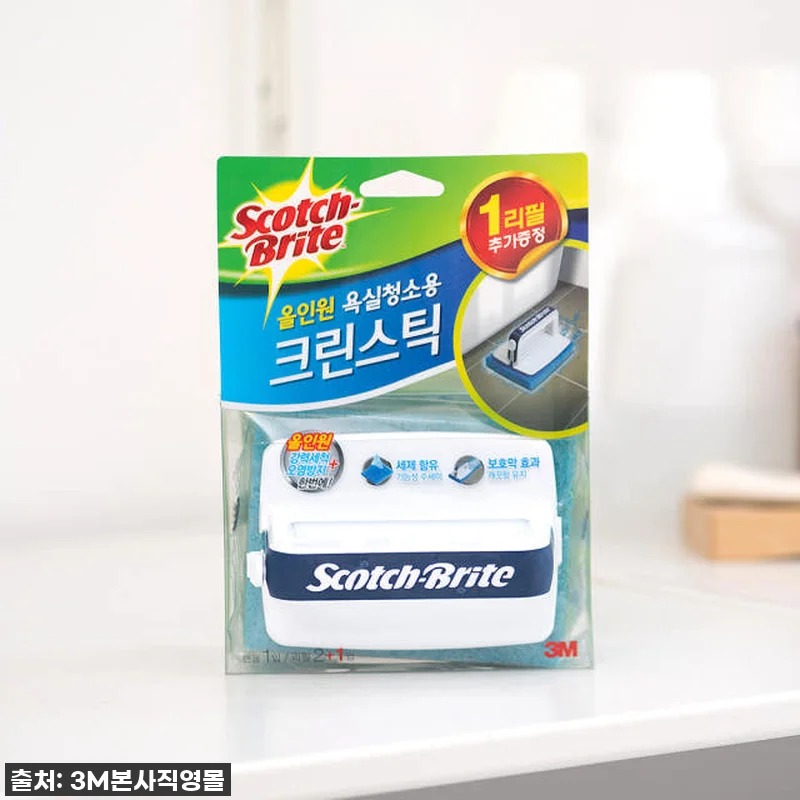3M 스카치브라이트 올인원 욕실청소용 관련 이미지 1
