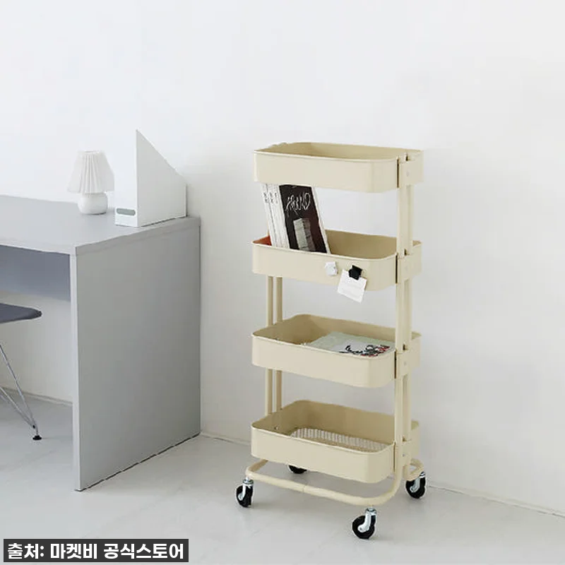 롬비 트롤리 카트 4단 딥베이지, 이 관련 이미지 1