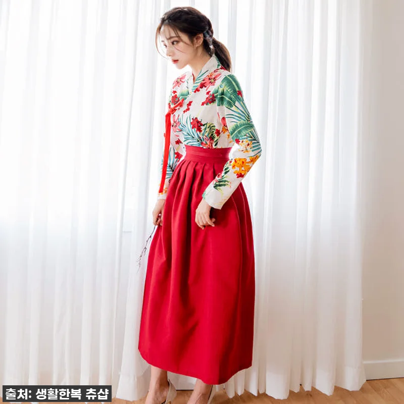 🌸 오늘, 꽃처럼 화사하게! 생활한복 관련 이미지 3