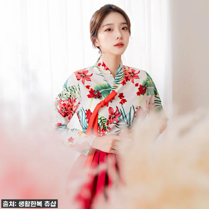 🌸 오늘, 꽃처럼 화사하게! 생활한복 관련 이미지 4