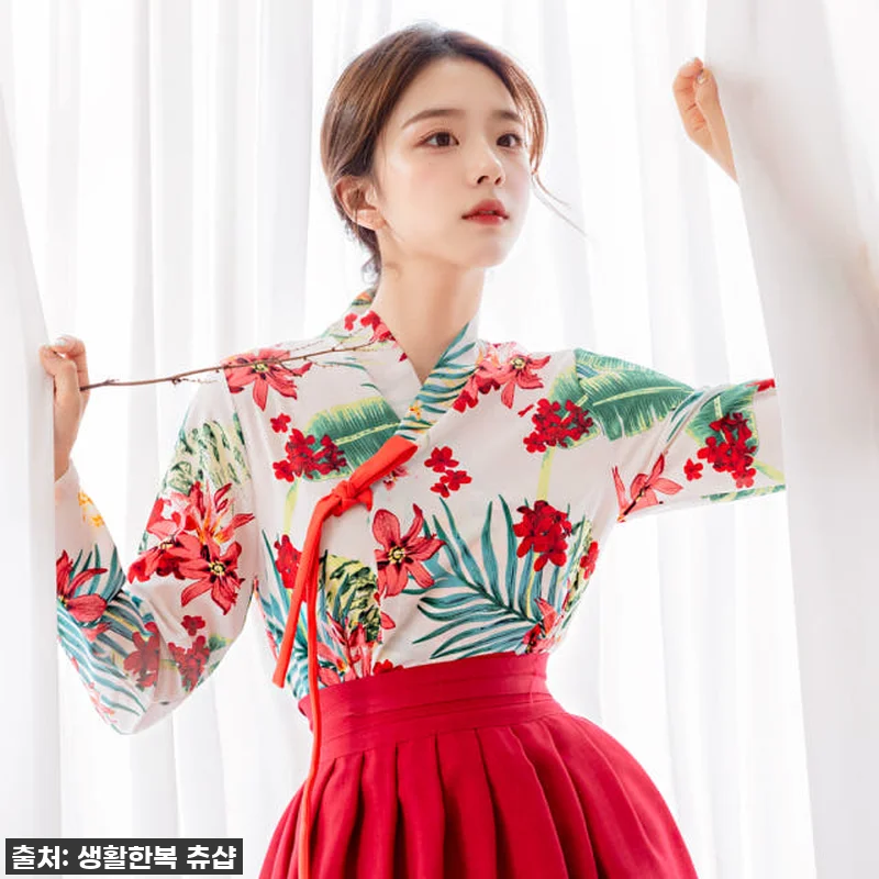 🌸 오늘, 꽃처럼 화사하게! 생활한복 관련 이미지 5