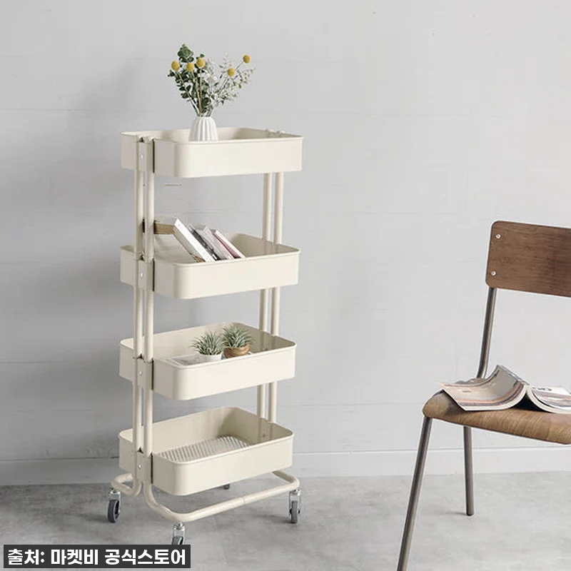 롬비 트롤리 카트 4단 딥베이지, 이 관련 이미지 5