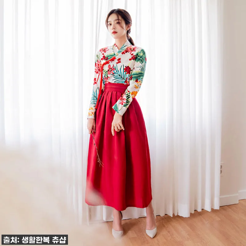 🌸 오늘, 꽃처럼 화사하게! 생활한복 관련 이미지 6