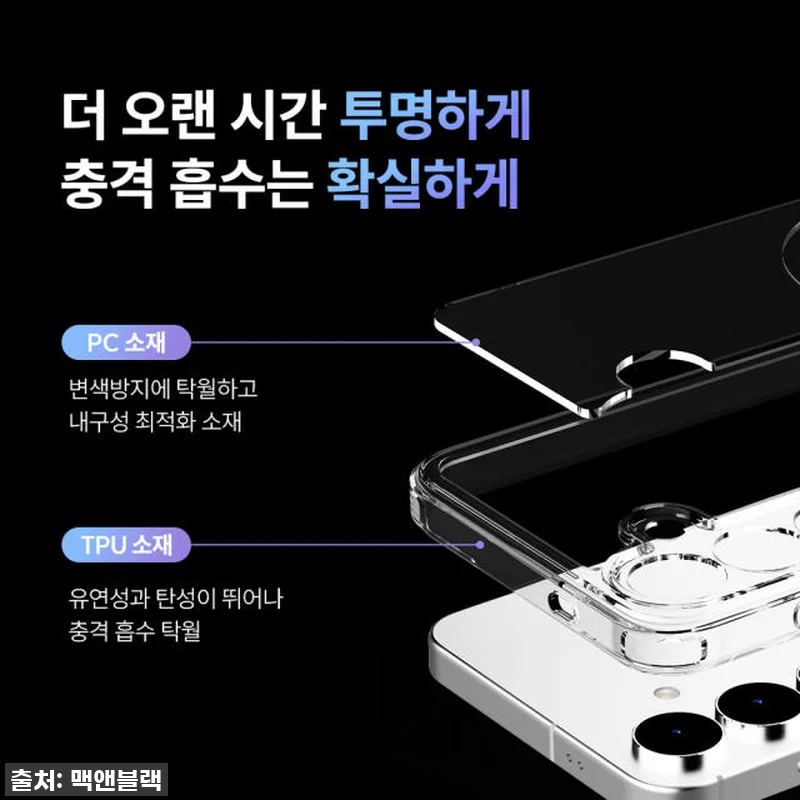 갤럭시A36 맥앤블랙 맥세이프 케이스 관련 이미지 7