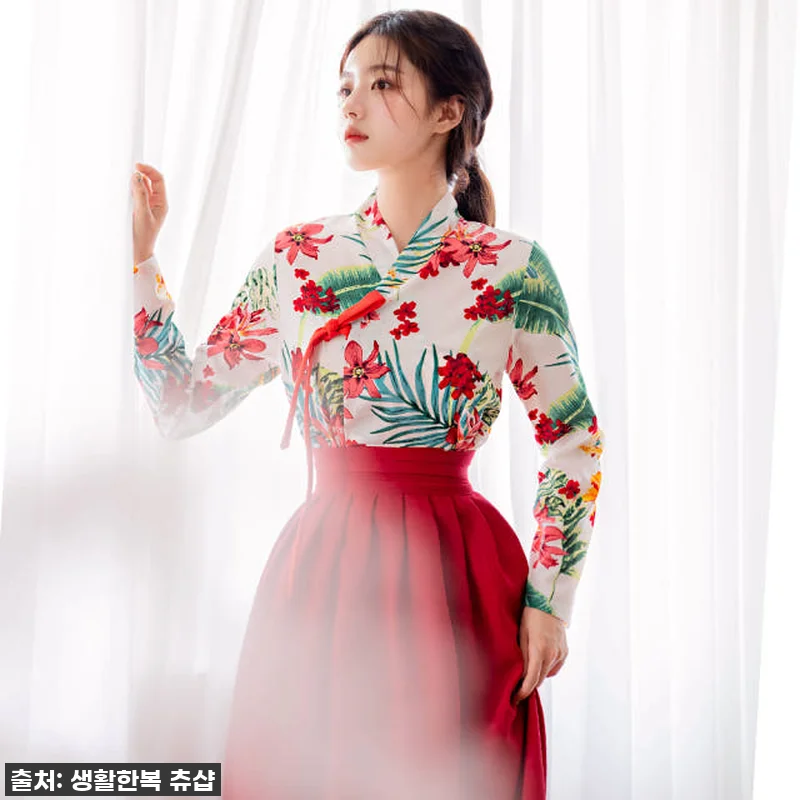 🌸 오늘, 꽃처럼 화사하게! 생활한복 관련 이미지 9