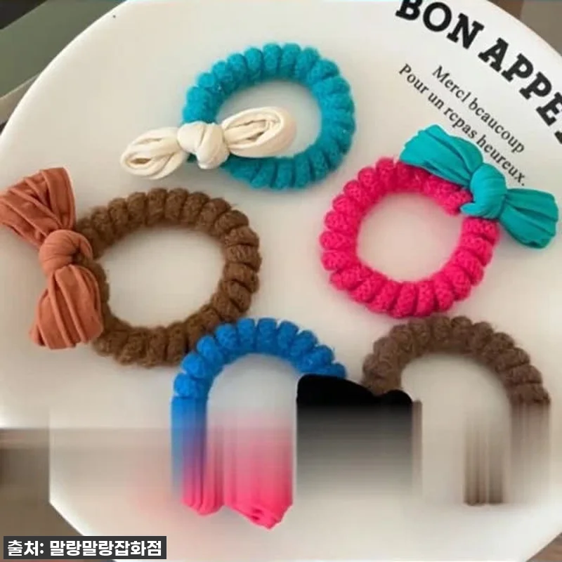찐후기! 품절임박 리본스프링머리끈, 관련 이미지 10