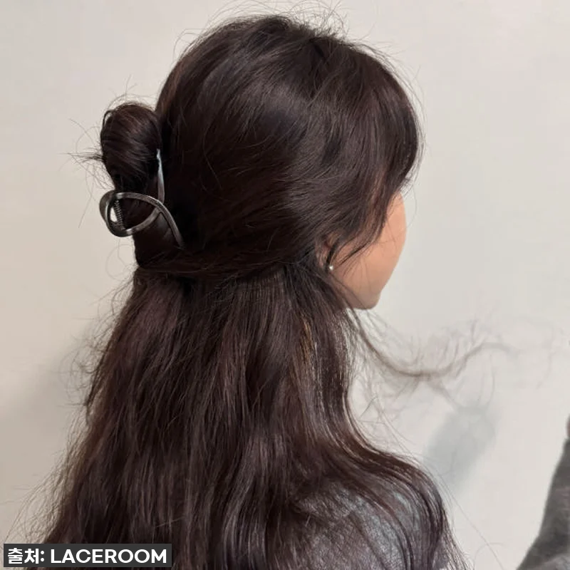 꼬임 반묶음 메탈 미니 슬림 헤어 집 관련 이미지 4