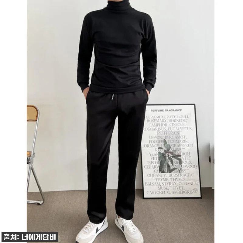 흰폴라티 흰색 남성 남자 면 얇은 겨 관련 이미지 6