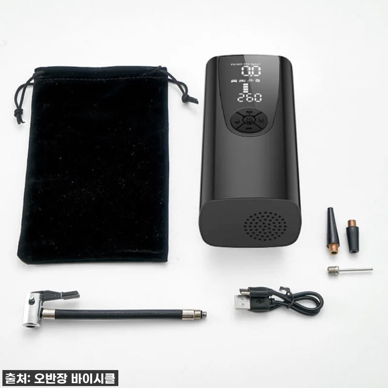 전동 휴대용 에어펌프 6000mAh 관련 이미지 6