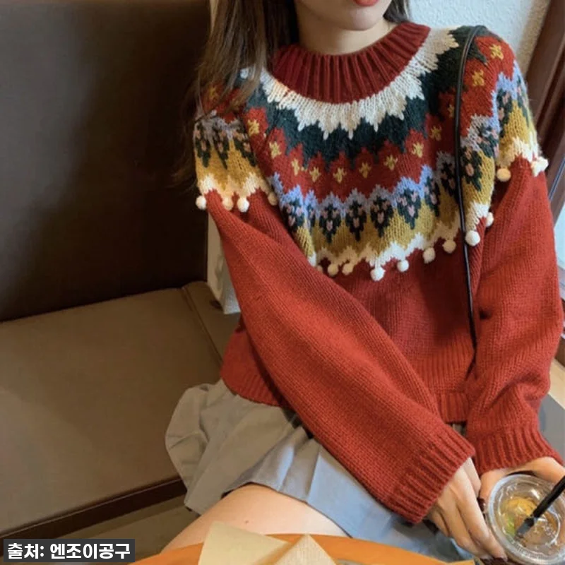 찐후기! 올겨울 품절각 '눈꽃 레드 관련 이미지 1