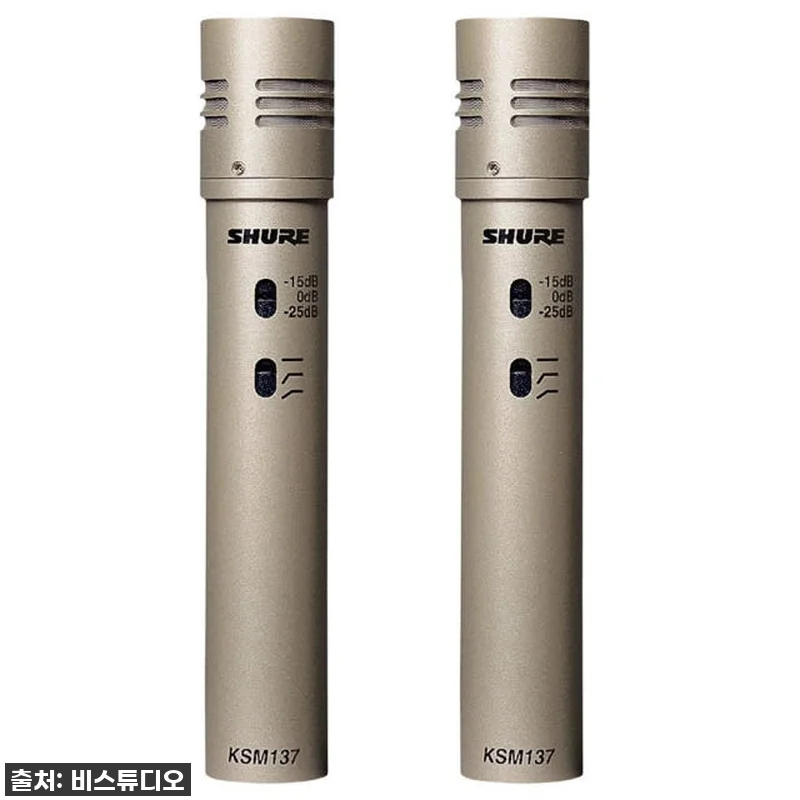 찐후기: SHURE KSM137/SL 관련 이미지 1