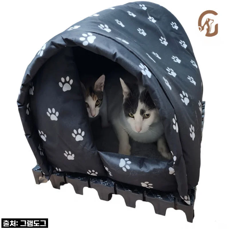 진심 후기! 길냥이 겨울집, 41% 할인이라길래 바로 질렀어요! 냥이들 월동 준비 끝!
