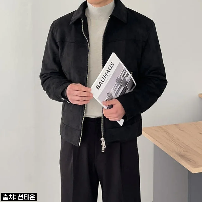 이슈템 등극! 올겨울 남친룩은 이걸로 끝! 남자스웨이드자켓 오버핏 집업 트러커 누빔 자켓 찐후기!