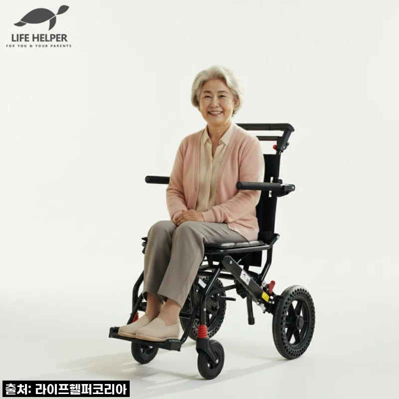 환불각? NO! 어머님 해외여행 필수템, LH-L2 여행용 휠체어 직접 써보니 대만족!