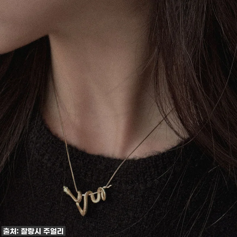 찰랑시 랩다이아 스네이크 뱀 목걸이, 관련 이미지 1