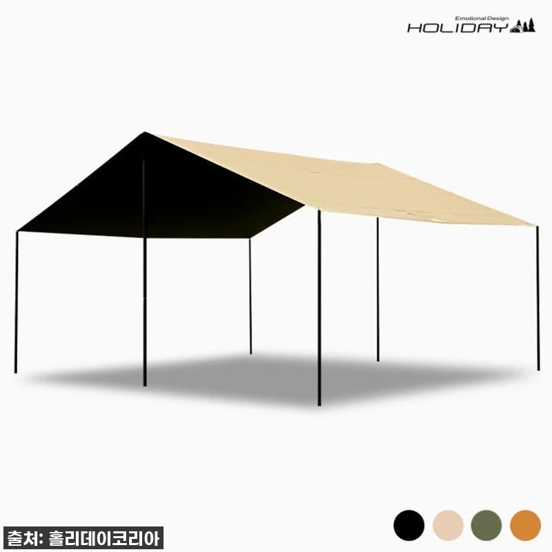 캠핑 홀리데이 대형 블랙코팅 300D 관련 이미지 2