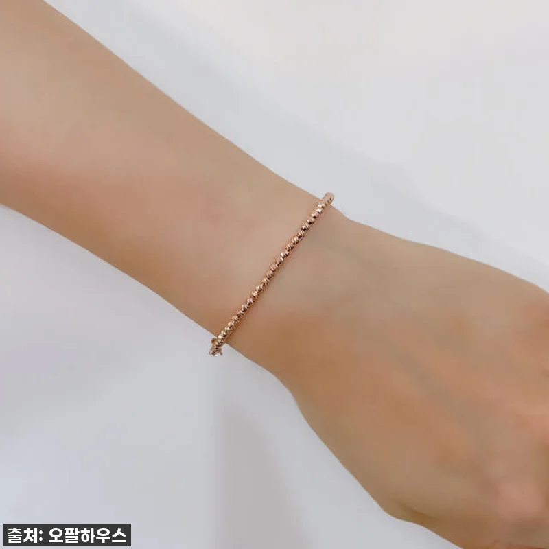 14k 컷팅볼 2.5mm 팔찌 OPP 관련 이미지 2