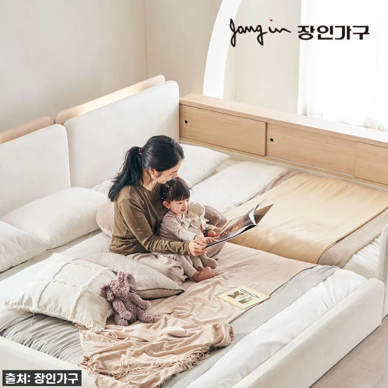 장인가구 하랑 E0 패브릭 LED헤드 관련 이미지 3