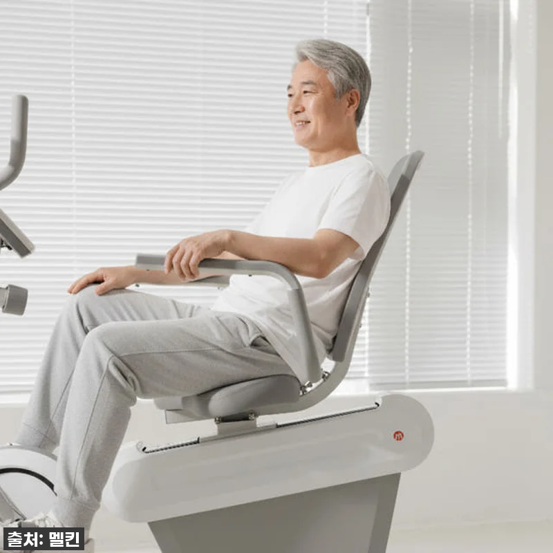 멜킨 좌식 실내자전거 EMS ERG 관련 이미지 3