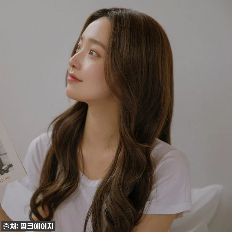환상의 변신! 수제 통가발 로즈펌 롱 관련 이미지 5