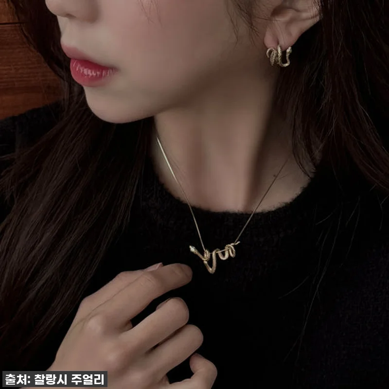 찰랑시 랩다이아 스네이크 뱀 목걸이, 관련 이미지 5