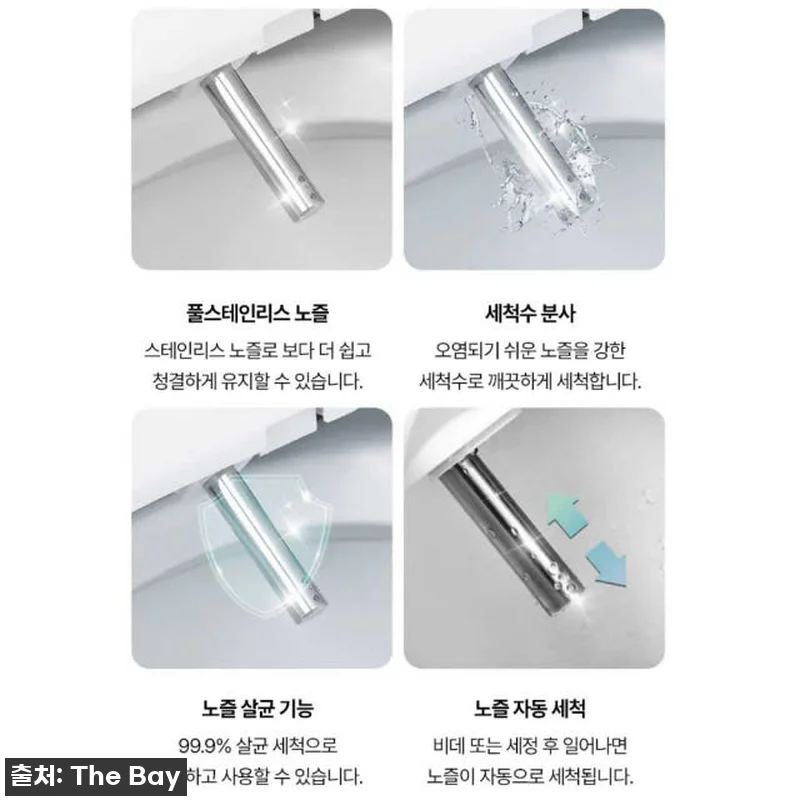 이누스 직수형 리모컨 방수 살균 비데 관련 이미지 5