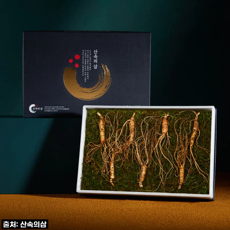 피로에 지친 나에게 선물! 프리미엄 산속의삼 6년근 산양삼으로 활력 충전 완료!