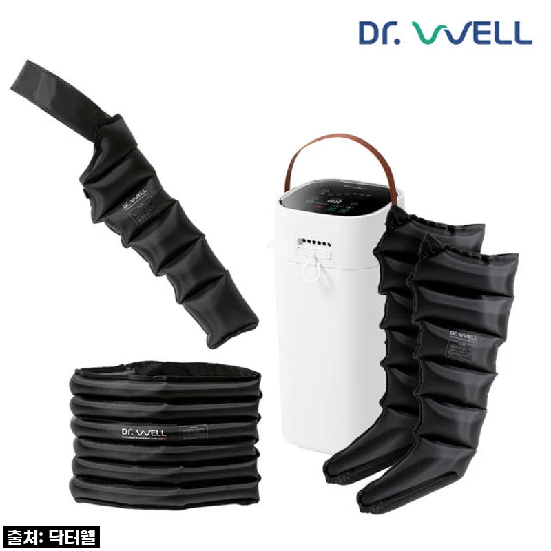 닥터웰 에어핏 6구 공기압 마사지 풀세트 DR-5900, 온몸 피로 싹 녹이는 생생 사용후기!