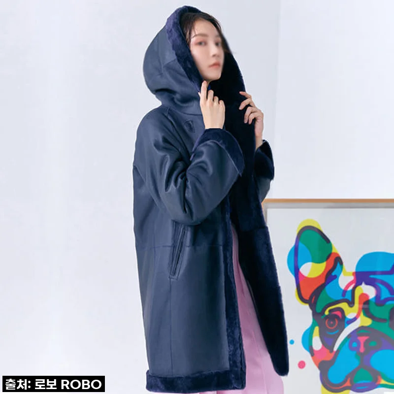 로보 리버시블 후드 롱 무스탕 토글 코트 GSC21D106, 왜 이제야 만났을까요?