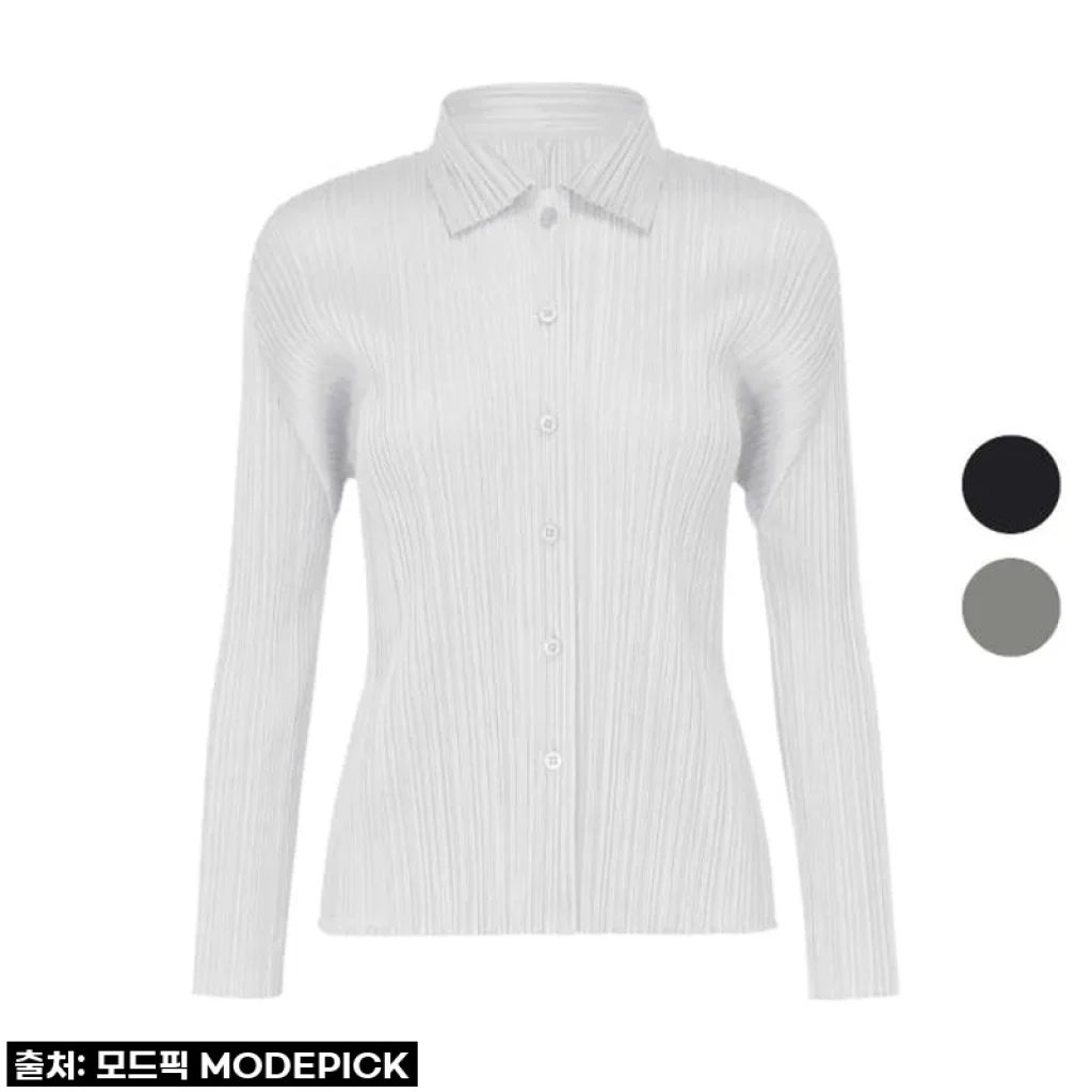 플리츠플리즈 셔츠 BASICS JJ105, 한 달 기다림도 아깝지 않은 나만의 스타일 완성!