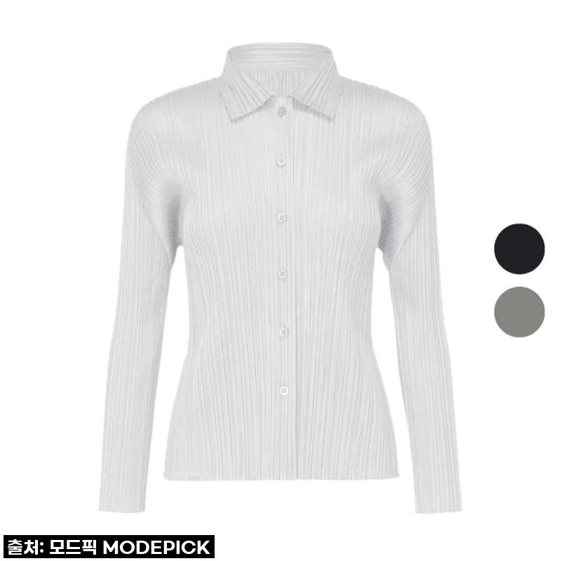 플리츠플리즈 셔츠 BASICS JJ105, 한 달 기다림도 아깝지 않은 나만의 스타일 완성!