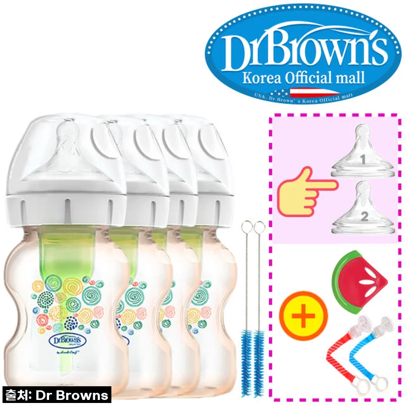 우리 아기 배앓이 걱정 뚝! 닥터브라운 PPSU 젖병 와이드넥, 역시 믿고 씁니다!