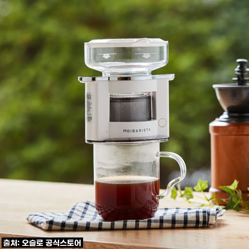 오슬로 모아바리스타 자동 커피 드리퍼 핸드 드립 세트 사용후기