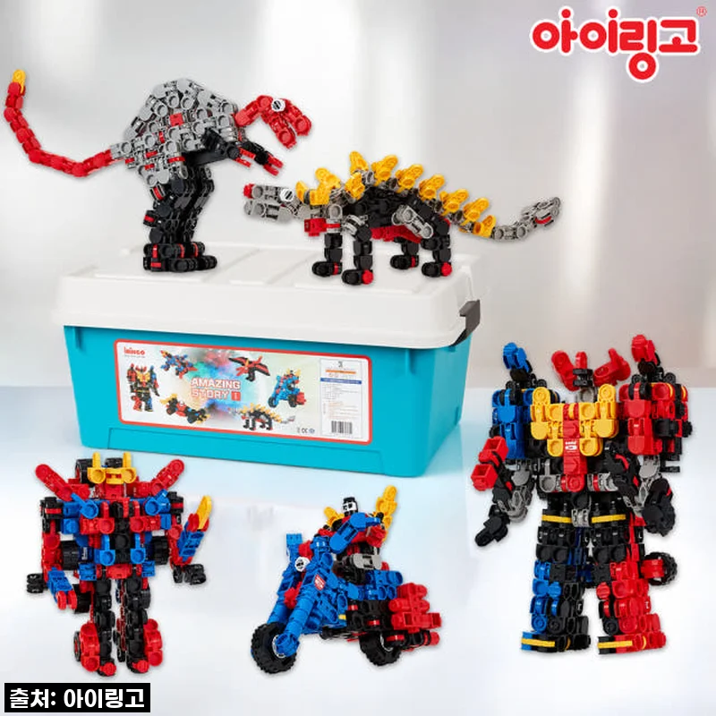 아이링고 어메이징 스토리1 1070pcs 유치원교구 블럭장난감 사용후기