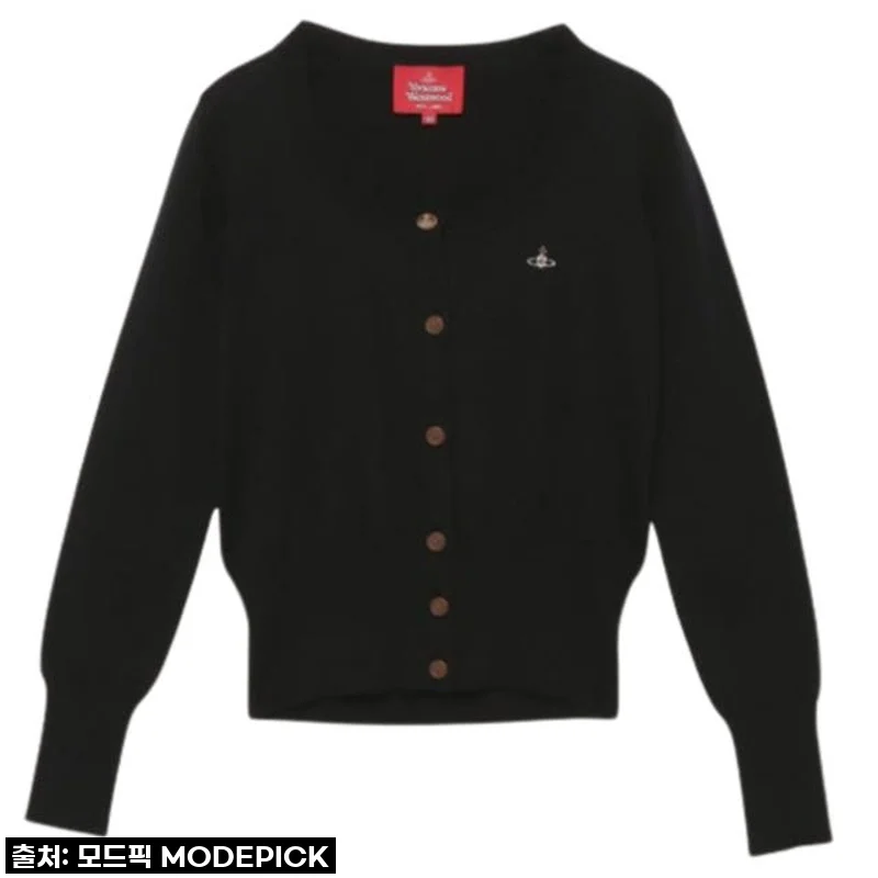 비비안웨스트우드 Organic cotton basic knit round neck 가디건 사용후기