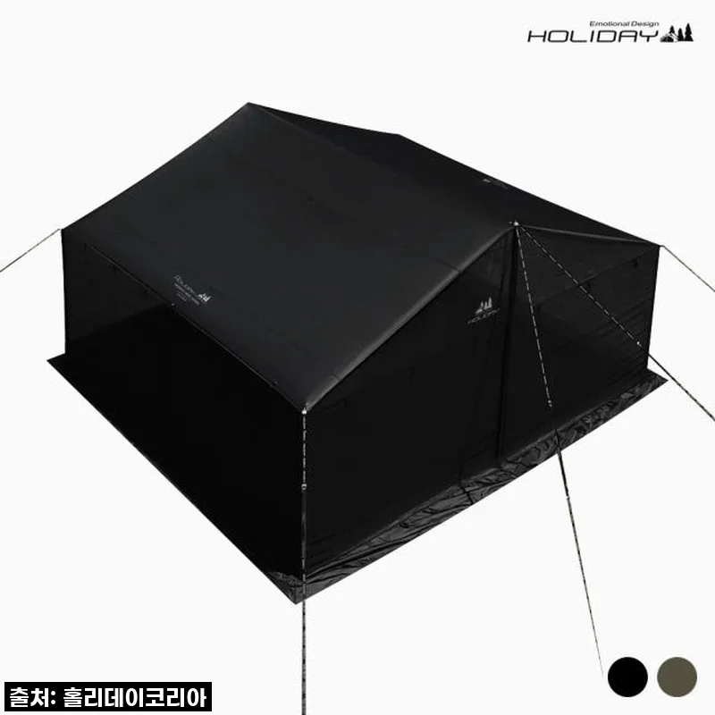 홀리데이 캠핑 렉타 타프 모기장 방염 메쉬 스크린, 직접 써보니 캠핑 벌레 걱정 싹!