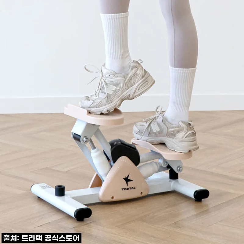 트라택 스텝퍼 스텝핏 베이직 좌우 계단오르기 운동기구 사용후기