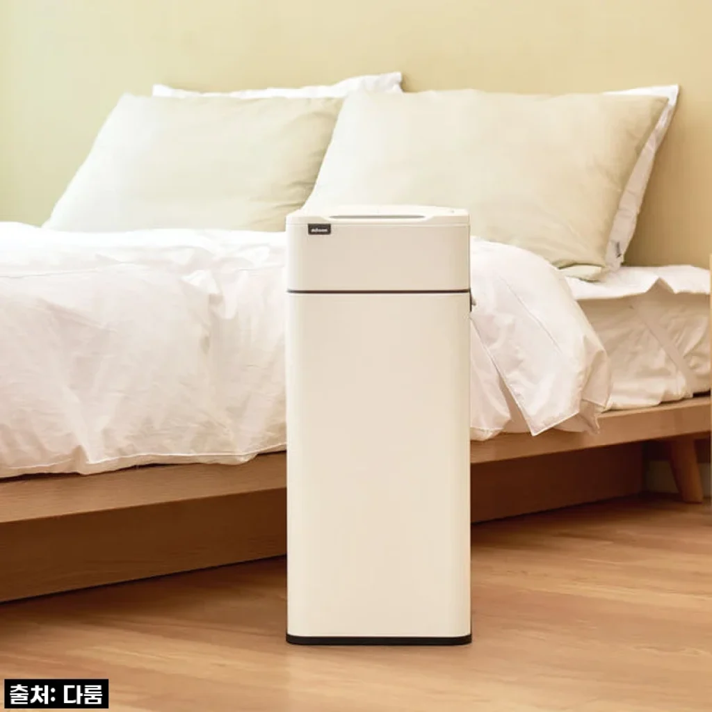 대가족 SET 30L+30L 스마트 자동 센서 쓰레기통 사용후기