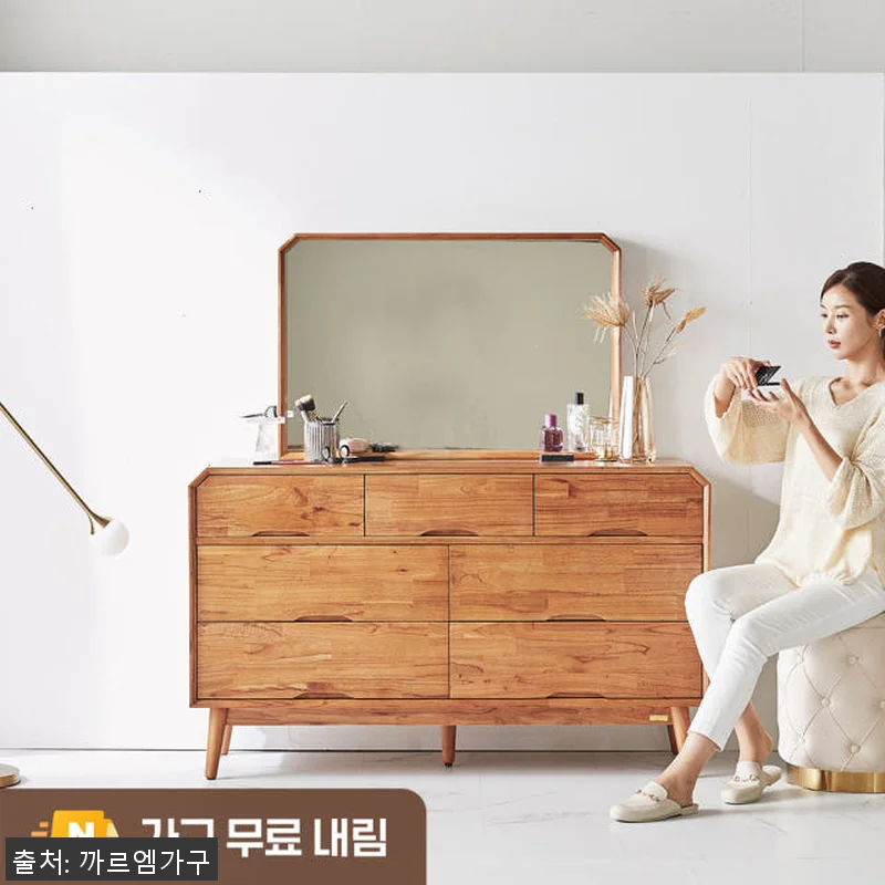 참죽나무 원목 루버린 3단 와이드 화 관련 이미지 1