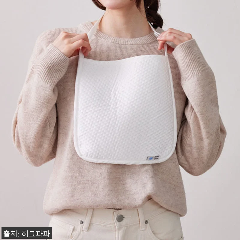잠잠 여름 냉감 아기띠 침받이 사용후 관련 이미지 2