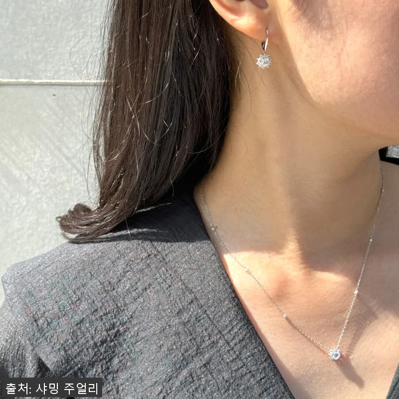 3부 5부 랩 다이아 목걸이 IGI 관련 이미지 2