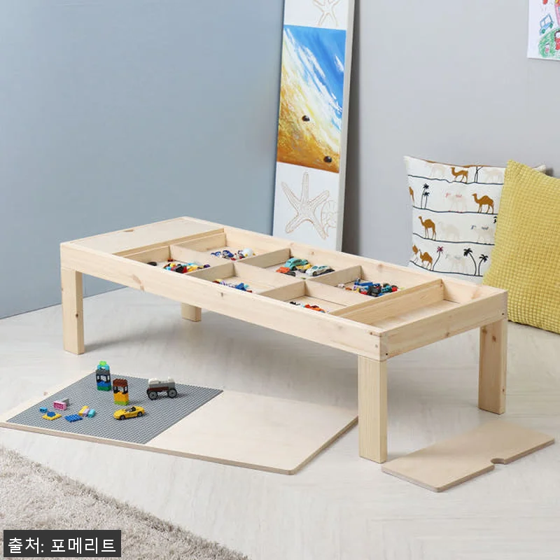 원목 레고 테이블 대 + 호환블럭판2 관련 이미지 2