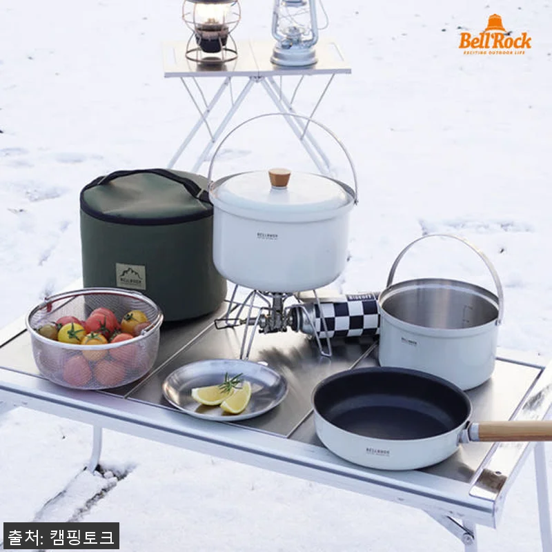 벨락 컬러9L 캠핑 코펠세트 스텐 코 관련 이미지 2