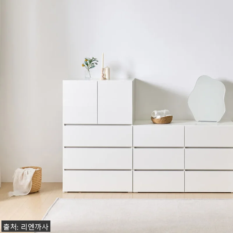 조아 3단 서랍장 1200 화이트 사 관련 이미지 2